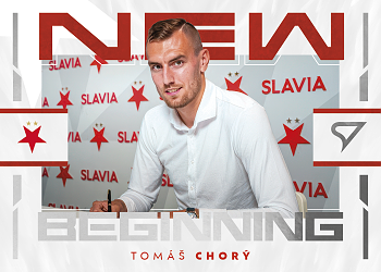 Tomas Chory Slavia Praha SportZoo Chance Liga 2024/25 2. serie New Beginnings #NB-05